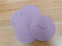 25pc 5" Velcro-Backed Sanding Discs (150 Grit)