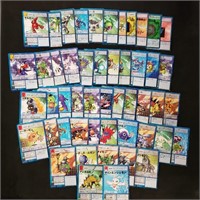 JAPANESE Digimon Printed cards 50 Lot 1999-2000