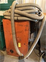 Insulation blower with hose