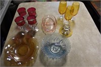 11pcs Depression Glass