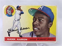 1955 Hank Aaron #47 - Topps