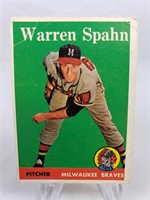 1958 Warren Spahn #270 - Topps