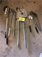 Cooper lever benders