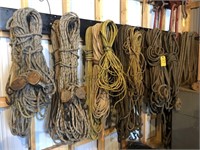 Large rope and rigging lot