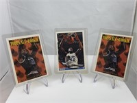 (3) 1993-94 Shaquille O’Neal - Topps Gold