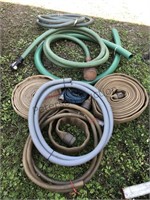 Intake and fireman’s hose various sizes