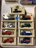 (9) Oil Trucks in Boxes-made in England