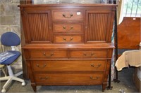 7 Drawer Walnut Dresser