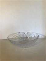 Nice Czechoslovakian Bohemia Crystal Bowl