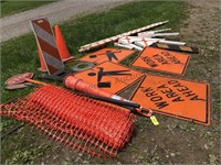 Road safety Sign lot