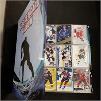 Hockey Card Album + Star Cards