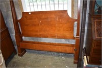 Mahogany 4 Poster Bed As Found w/Rails