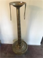 Approx 40 inch Fancy Tall Brass Vase