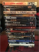 Lot of approx (20) DVD’s
