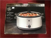GE 6 quart Slow Cooker (in box)