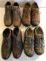 (4) Pairs of Men's Work Shoes / Boots