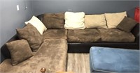 Sectional Couch And Pillows