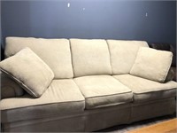 90” Sofa And Pillows