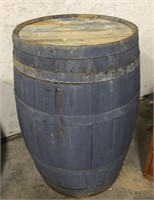 Wood Barrel 35” Tall
