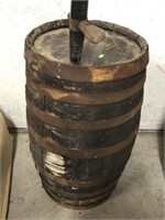 29” Tall Wood Barrel
