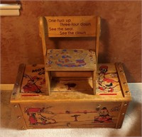Vintage Mother Goose Toybox
