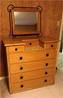 Vintage Chest-of-Drawers & Mirror