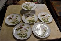 Chinese Cake Plate & Dishes