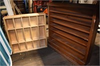 2 Wooden What Knot Shelves