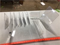 Assorted acrylic store displays