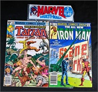 Marvel 2 Pack; Iron Man 173 1983 & Tarzan #25