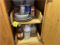 Plates, Mixing Bowls, Baking Supplies