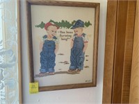 "You Been Farming Long?" Wall Hanging