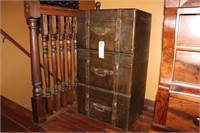 Faux Luggage file cabinet