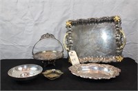Sterling Silver and Silver Plate serving ware