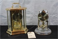 Pair of Bulova Clocks