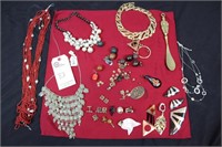 Costume Jewelry Necklaces and Earrings