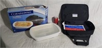 Corning ware Hot Cold 9x13 Pan with Case