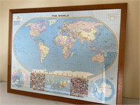Framed The World Puzzle