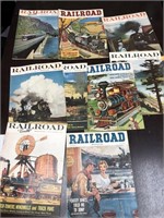Railroad Magazine from 1954-55