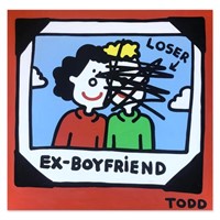 Todd Goldman, "Ex-Boyfriend" Hand Signed Original