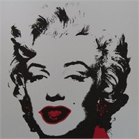 Andy Warhol- Silk Screen "Golden Marilyn 11.36"