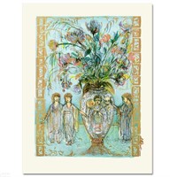 "Ancient Wisdom" Limited Edition Lithograph by Edn