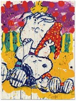 Tom Everhart- Hand Pulled Original Lithograph "Who