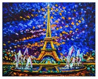 Svyatoslav Shyrochuk- Mixed Media "Paris View"