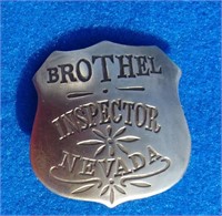 Brothel Inspector Badge