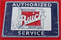 Buick Service Tin Sign 8" X 12"
