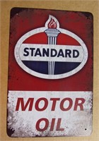 Standard Oil Tin Sign 8" X 11"