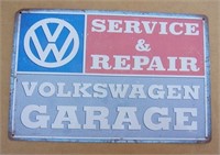 Volkswagen Tin Sign 8" X 11"