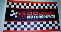 Dodge Motor Sports Flag 3ft X 5ft New