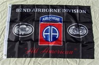 82nd Airborne Flag 2ft X 3ft
